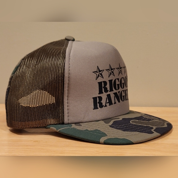 John Riggins Riggo's Rangers Collector's Edition Vintage Original Camo Hat Cap - Picture 5 of 16